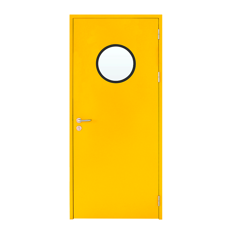 Porte propre en acier à cadre encerclé