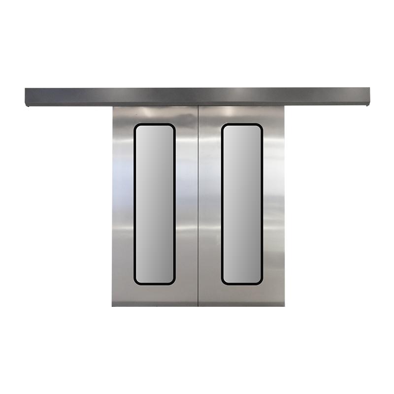 Porte coulissante automatique en acier inoxydable