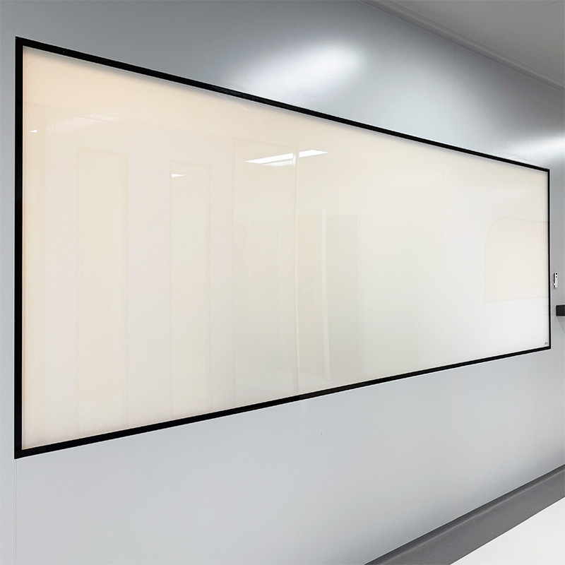 Fenêtre en verre à gradation électrique commutable