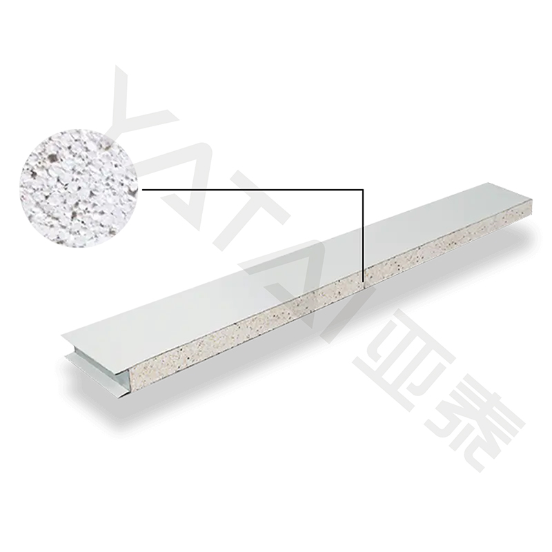 Panneau sandwich à l'oxysulfate de magnésium fabriqué à la machine